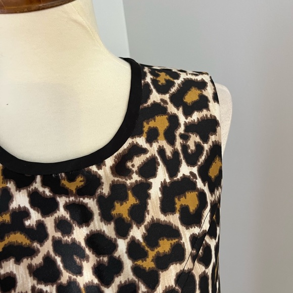 NWOT J.Crew leopard print dress size 2 - Picture 6 of 9